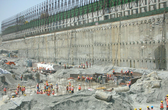 Mason civil construction project in India